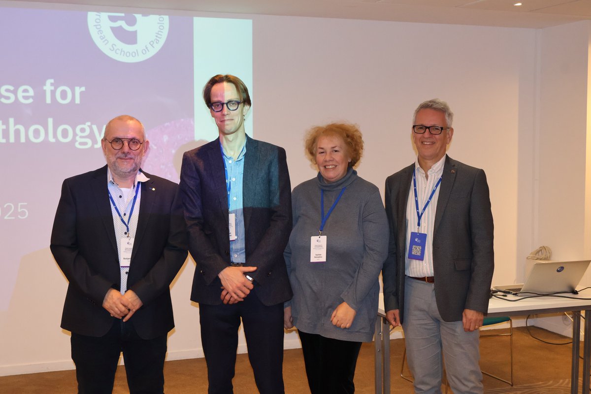 We concluded the #EScoP course for Dermatopathology in Bordeaux, France!

A tremendous start of 2025!

We would like to thank the course Faculty for their amazing work!

Boštjan Luzar
Vasileia Damaskou
Eduardo Calonje
Thibault Kervarrec

#PathTwitter #pathology #education