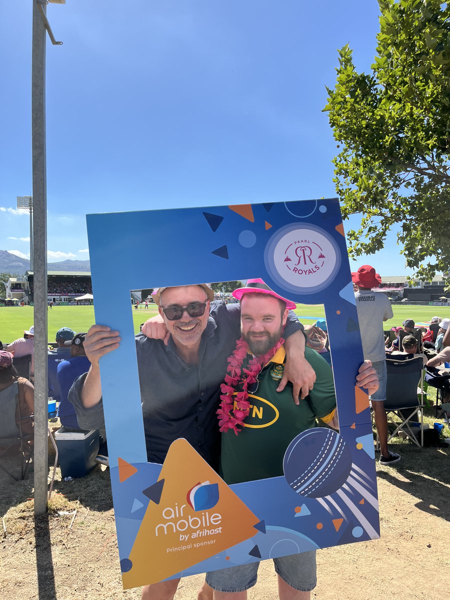 airmobilesa's tweet image. First game, first WIN! 🙌

Thank you, Paarl! See you again soon. 🧡💙

#FindJoy #SeriouslyDifferent #RoyalsFamily #BetwaySA20 #GeesLikeRoyals