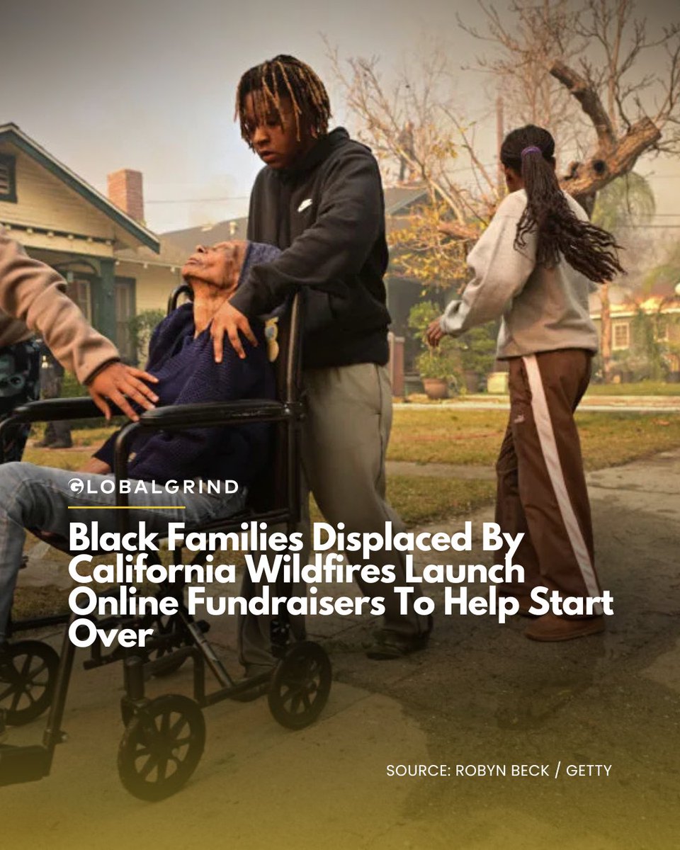 GlobalGrind's tweet photo. Members of the Black community in Altadena are turning to social media to share the devastation caused by the raging fires that are sweeping across Los Angeles County, and many are in desperate need of help.
https://t.co/JmepjbnTgE

✍🏾: @newsone https://t.co/kYNtL5GrKX
