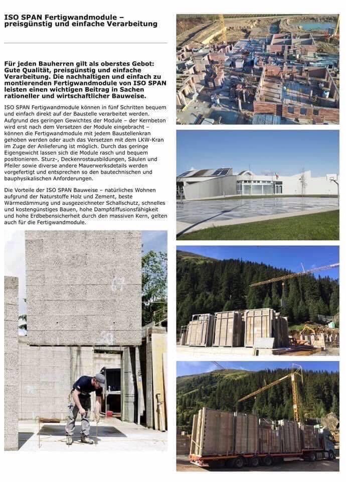 SPEZIALISTEN LEISTEN MEHR | ISO SPAN Fertigwandmodule | preisgünstig und einfache Verarbeitung | isospan.eu