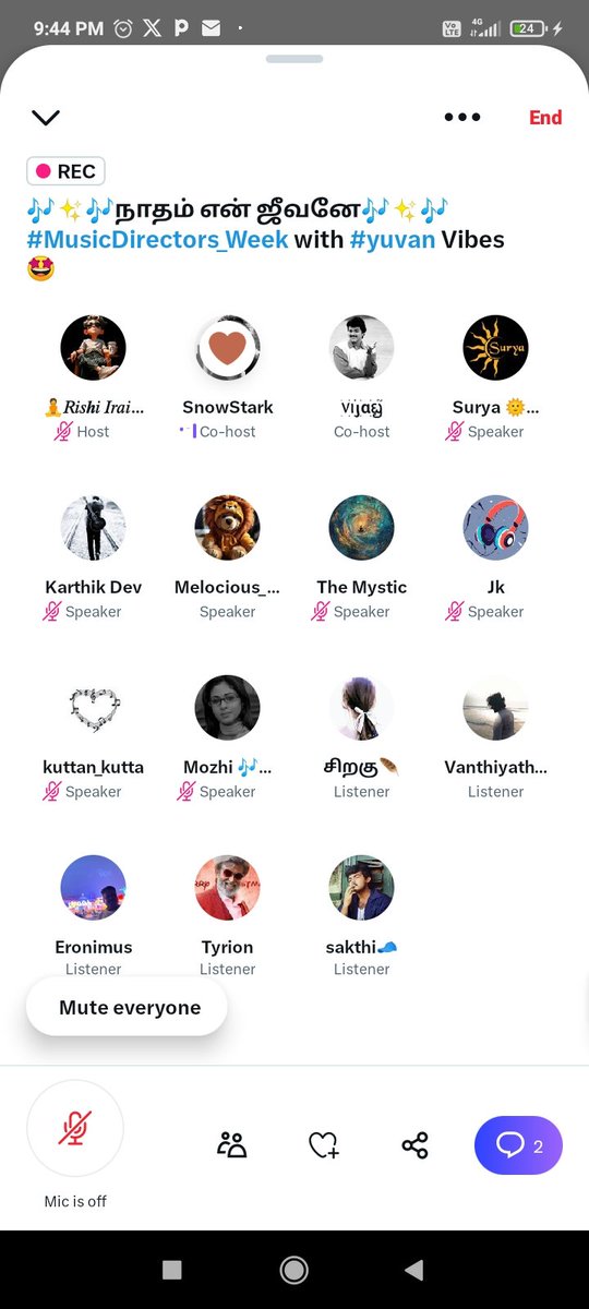 iraiyon_1609's tweet photo. 🎶✨🎶 நிலவு தூங்கும் நேரம் 🎶✨🎶
#MusicDirectors_Week with #Yuvan vibes
@thisisysr 

Host @Iraiyon_1609 #Iraiyon_Space
Co hosts @vijay19tamilan1 @Praveen_K_SA https://t.co/RuvehjBAC0
