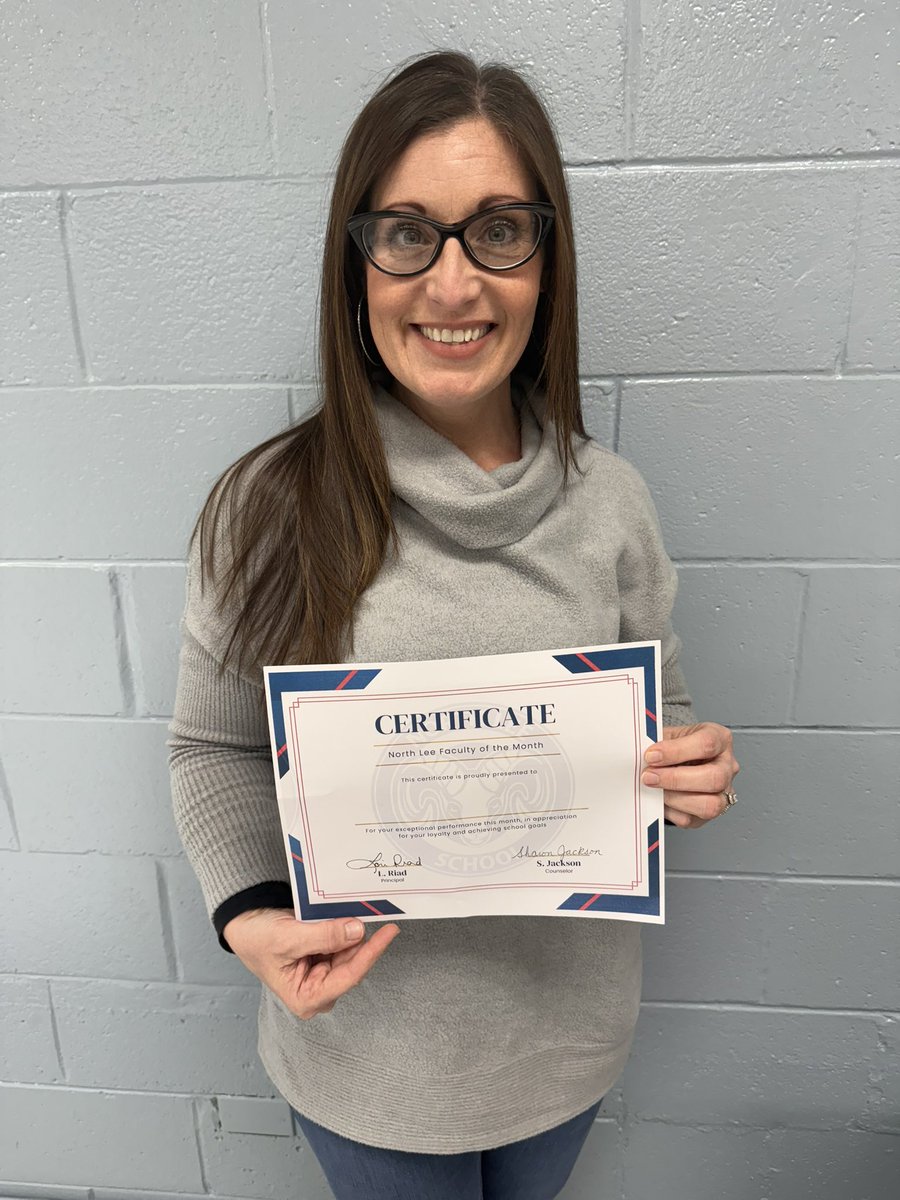 🌟Congratulations to our January Leaders of the Month and to our January Faculty Member of the Month, Mrs. Shaw!🌟