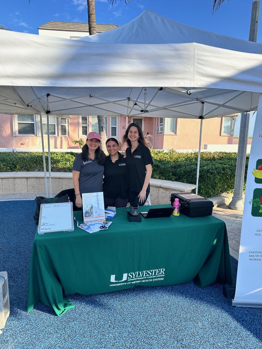 Paola Rossi, MD (@paolarossival) on Twitter photo Happy to represent <a href="/SylvesterCancer/">Sylvester Comprehensive Cancer Center</a> and <a href="/DrTracyECrane/">CRANE Lab</a> at the <a href="/BRCASTRONG/">BRCAStrong</a> 5k waves of hope event today!
Always important to send the message out there that #lifestylemedicine 🥕🏃♀️are essential for health! Happy to represent <a href="/SylvesterCancer/">Sylvester Comprehensive Cancer Center</a> and <a href="/DrTracyECrane/">CRANE Lab</a> at the <a href="/BRCASTRONG/">BRCAStrong</a> 5k waves of hope event today!
Always important to send the message out there that #lifestylemedicine 🥕🏃♀️are essential for health!