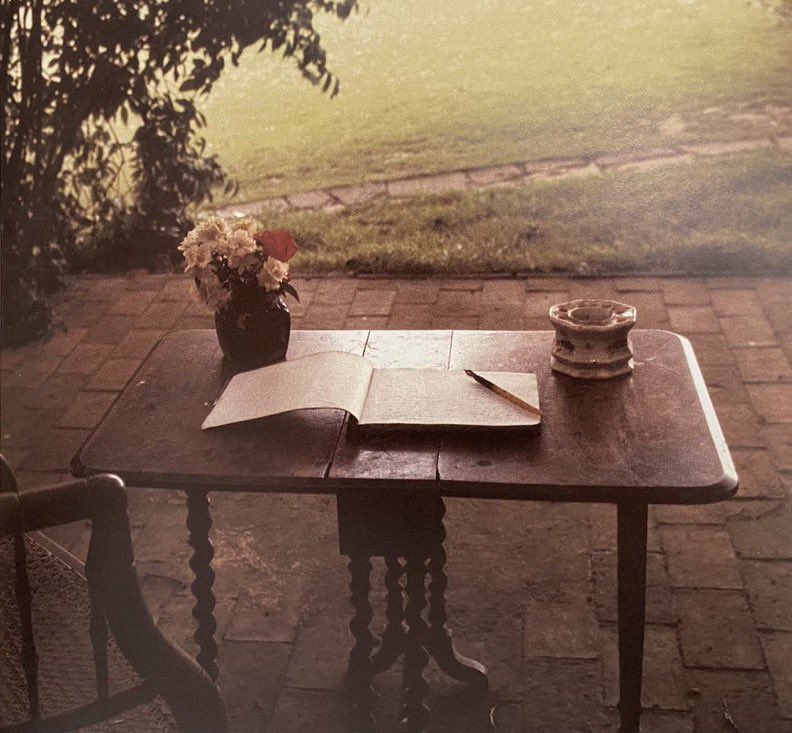 Virginia Woolf’s writing table