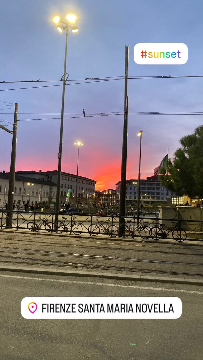 massitognetti's tweet photo. #Firenze #sunset https://t.co/s54LS0hk2Q