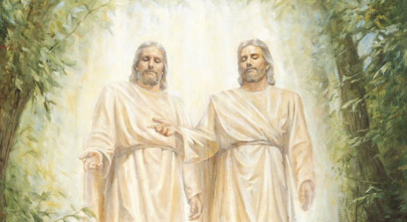 BookMormon2day's tweet photo. And now, after the many testimonies which have been given of him, this is the testimony, last of all, which we give of him: That he lives!

For we saw him, even on the right hand of God; and we heard the voice bearing record that he is the Only Begotten of the Father—

That by him, and through him, and of him, the worlds are and were created, and the inhabitants thereof are begotten sons and daughters unto God.