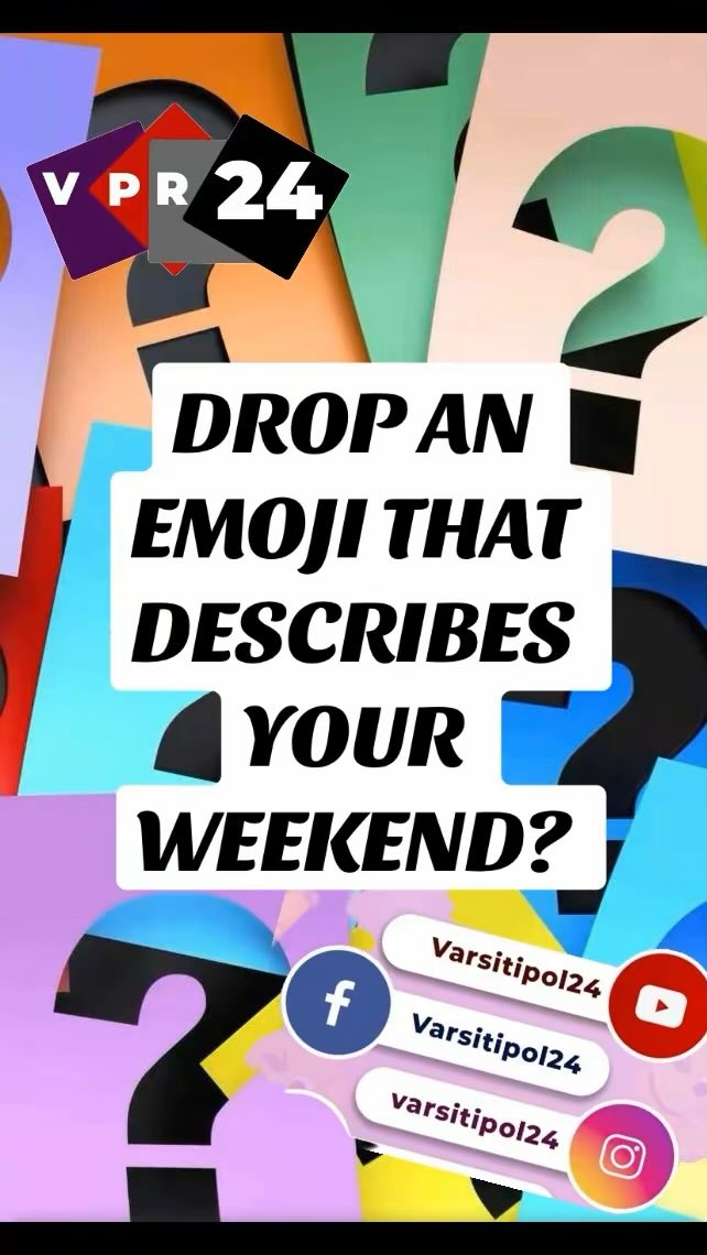 varsitipol24's tweet photo. WEEKEND EMOJI 
#vpr24 #varsitipol24 https://t.co/lcNueBNpQt
