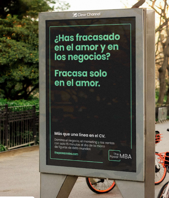 PutosModernos_'s tweet photo. Aquí nuestra última campaña para thePower, el master que que nació para democratizar la educación, y en el que +200.000 alumnos de todo tipo (jóvenes, directivos, empresarios, emprendedores…) aprenden de directivos de éxito de talla mundial. https://t.co/BA1TE8gq3e