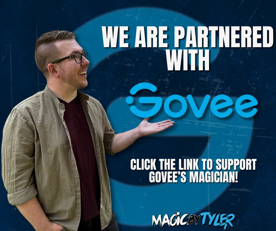tylerreedlive's tweet photo. A new year means some fun news! ๐คช
If you are looking at getting some awesome lights this year click here to support your favorite magician! โฌ๏ธ
https://t.co/JJ58qKlzzH
#goveepartner #magicbytyler https://t.co/SpwUlCjQEP