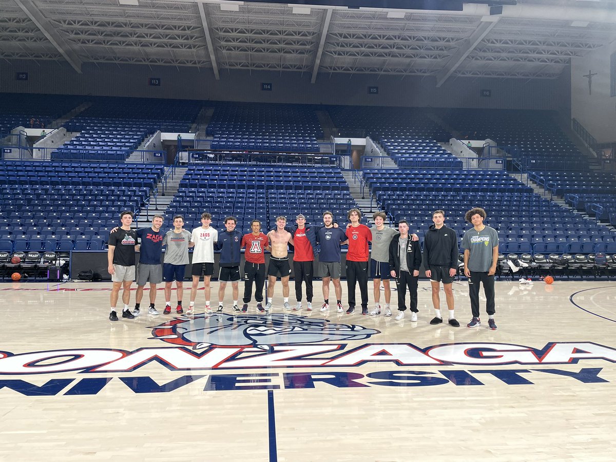 Gonzaga MBB Managers tweet media