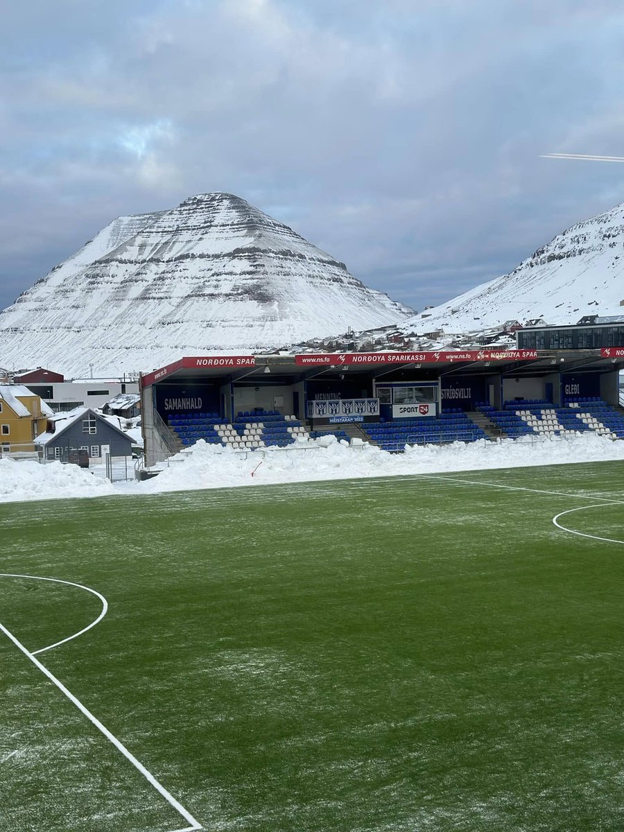 Another beautiful day in Klaksvík. 💙