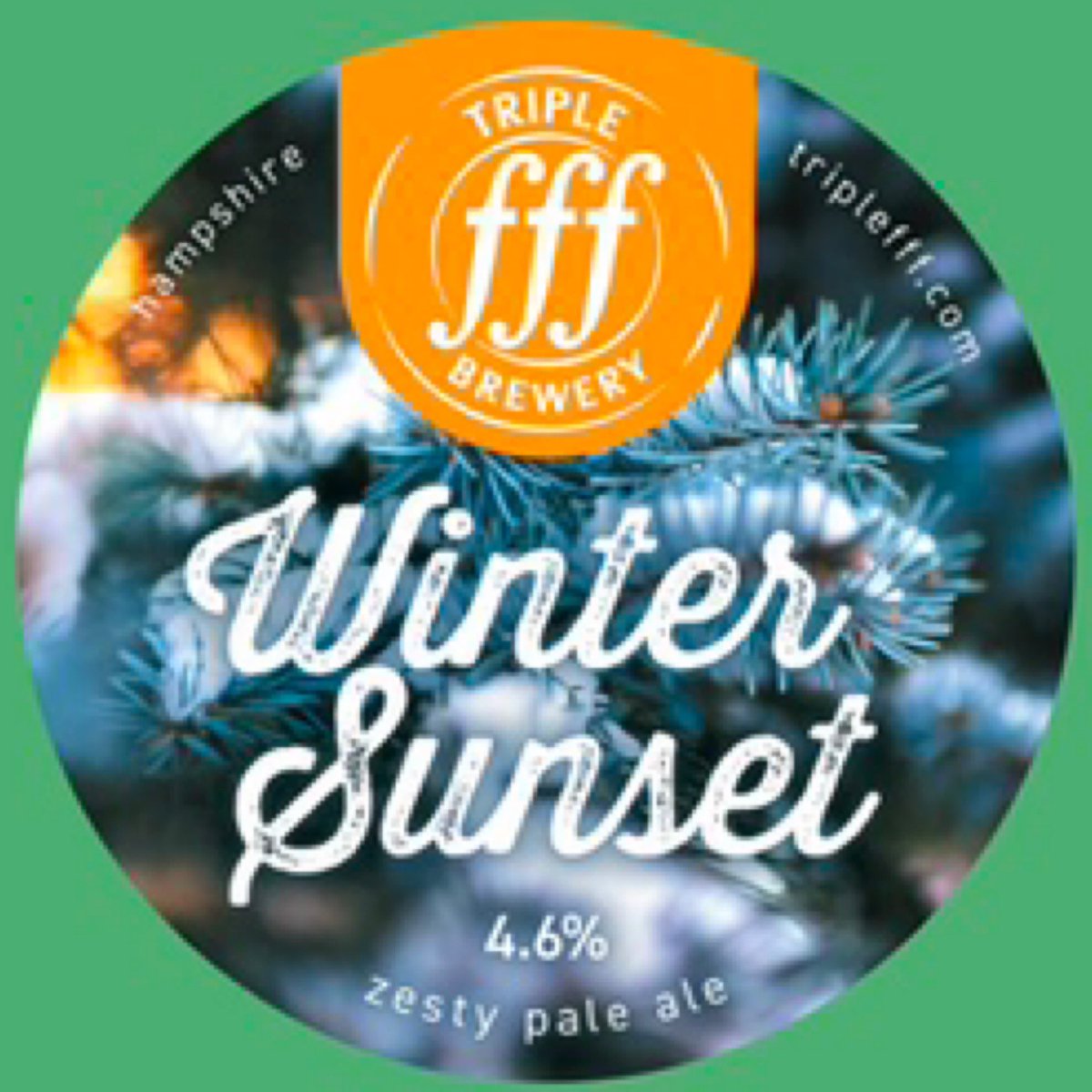 Cask takeaway today… 4 pints of lovely Winter Sunset direct from the source <a href="/TriplefffBrewer/">Triple fff Brewery</a> 👌 #CaskAle
