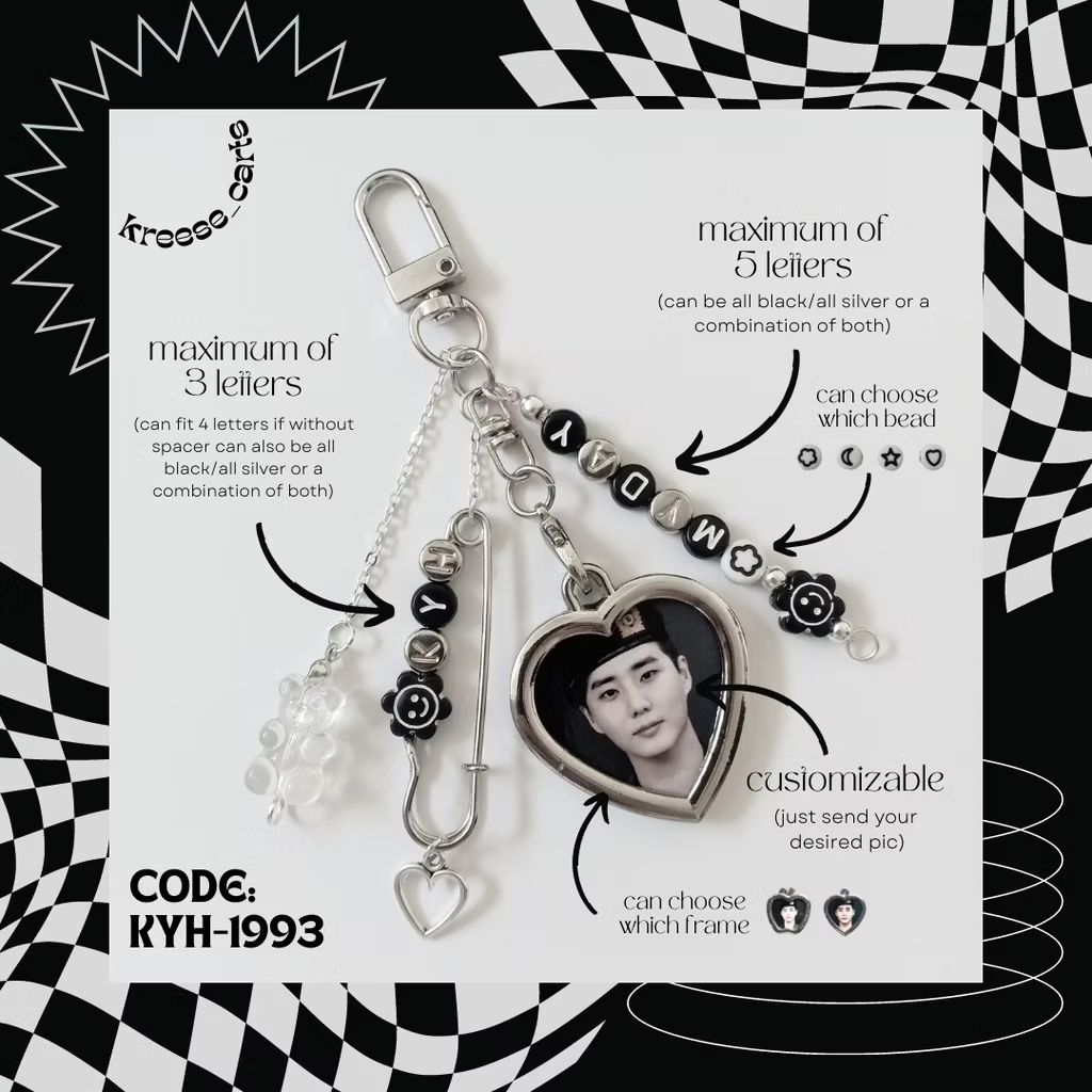 Check out [kreese_carts] Customized Kpop Keyring (Part 1) for ₱75 - ₱200. Get it on Shopee now! s.shopee.ph/7fK6S7mLys?sha…