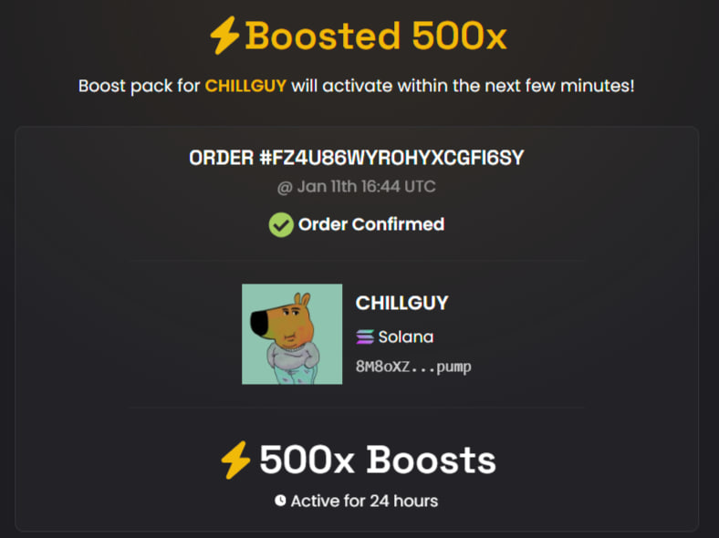 Chillfatguy's tweet photo. #CHILLGUYA Boosted 500x guys 

8M8oXZRzUQWN1VAXqixsESS5eEti3Hjqc4VZrFr7pump https://t.co/DGv6zgSRNL