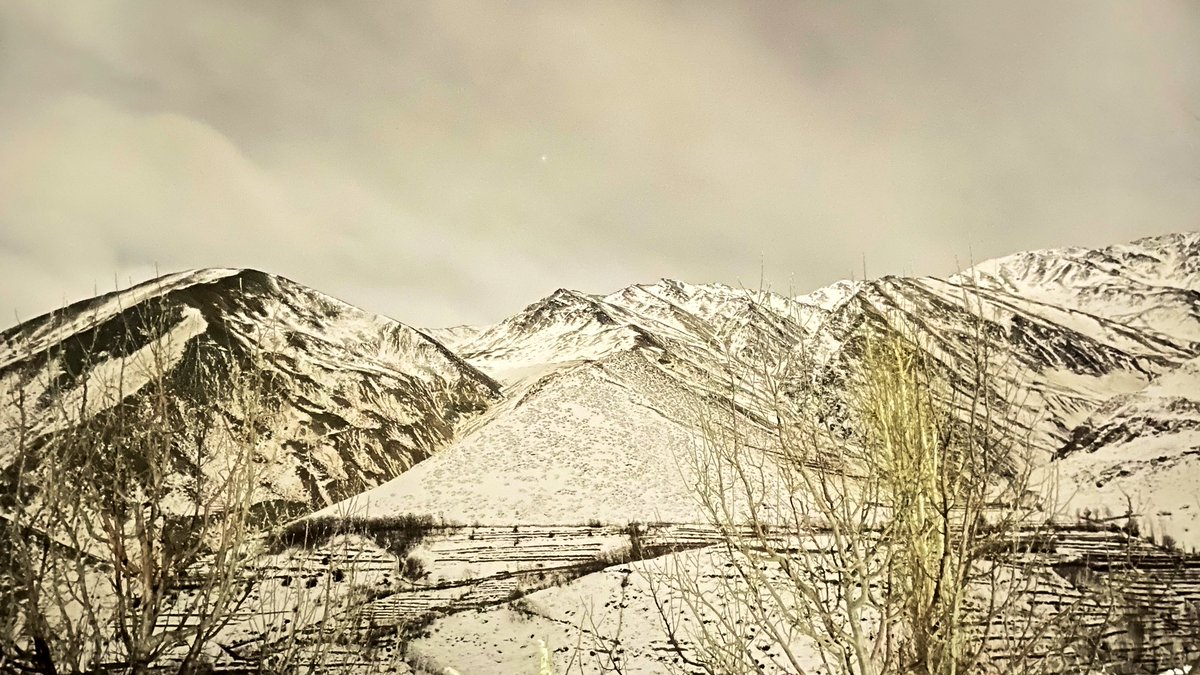 mahesh_ronseru's tweet photo. Night in snow doesn’t look like night under moon light - Hangrang Valley, Kinnaur. https://t.co/cuxZooCwZr