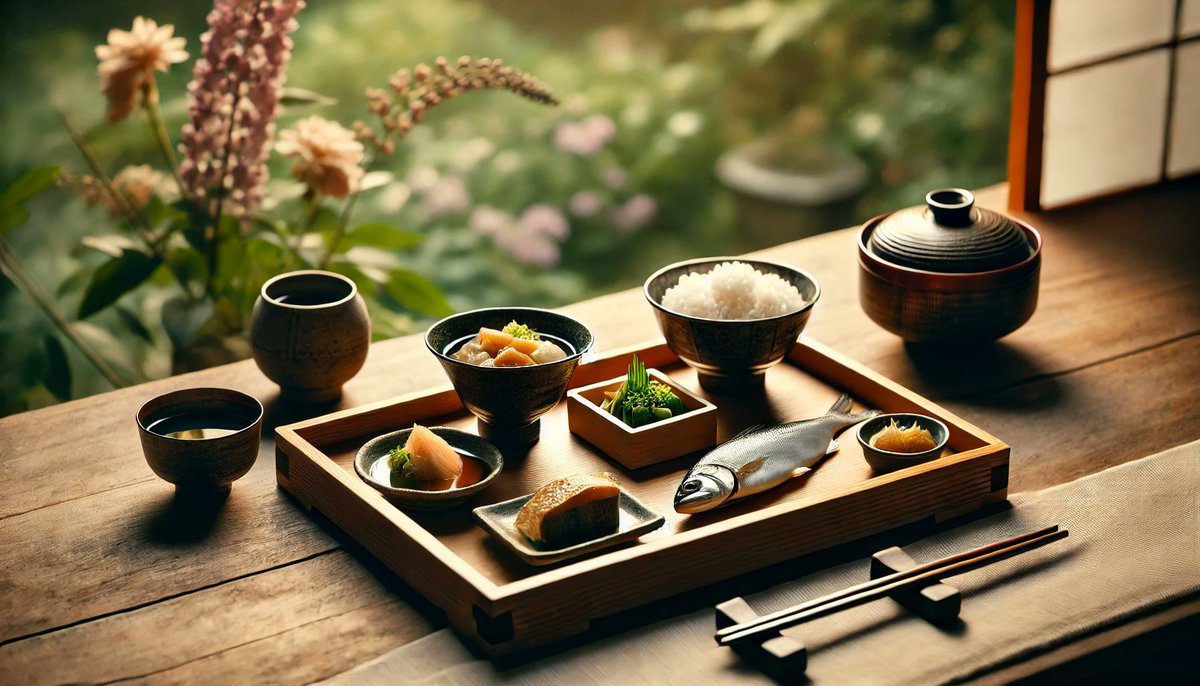 CutTheFluffPL's tweet image. 🍜Hara Hachi Bu - The 80% Rule for Healthy Living
Discover the secret to a long and healthy life with hara hachi bu! 🌱
This Okinawan practice teaches us to eat until we’re 80% full, avoiding overeating and promoting mindfulness with every meal.