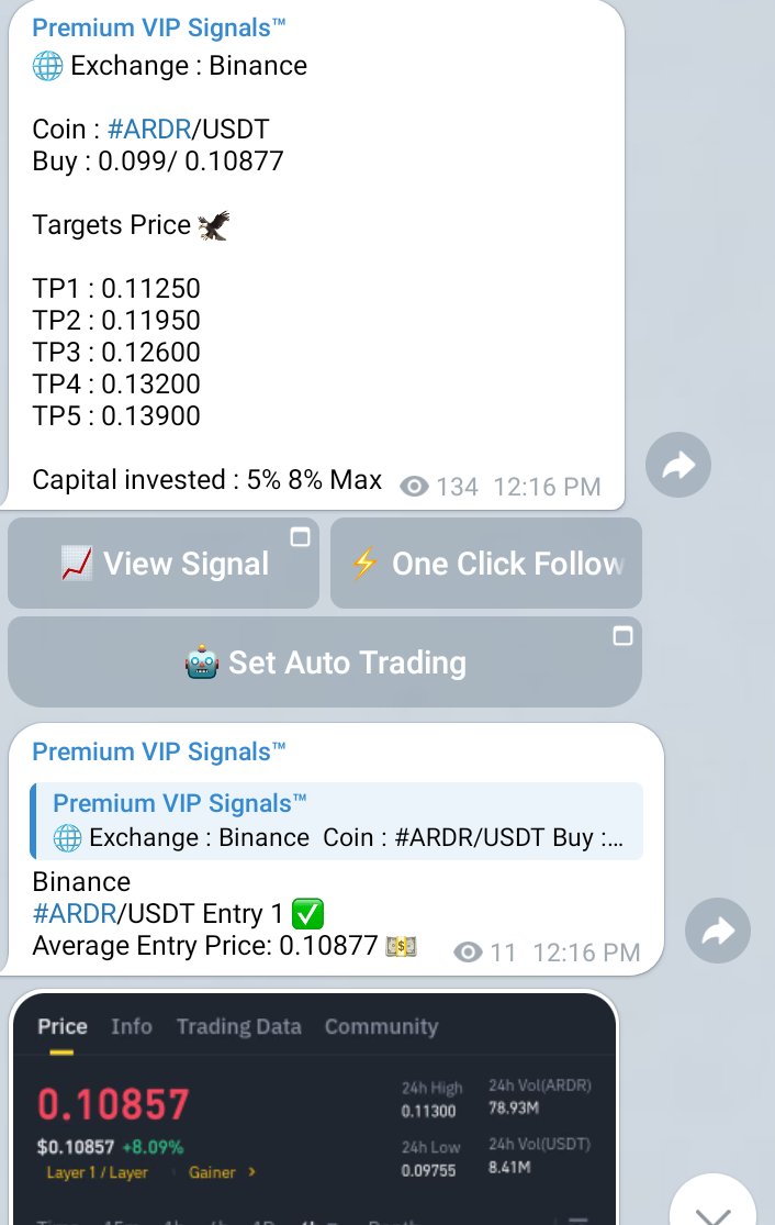 C_PumpAnalytics's tweet image. As i Told you new signal shared in Premium group 😎😎

#ARDR Achieved 2nd Target Done ✅😍😍

20% Sweet Profit with premium members 🤑

Don't you wanna make more Profit 👇

199$ for  Lifetime Membership $400

Hurry Up 🕺 

t.me/Cryptotredingt…

#Crypto #Btc #Bitcoin #riyadh