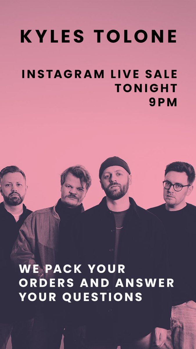 21.00 Uhr — Instagram LIVE