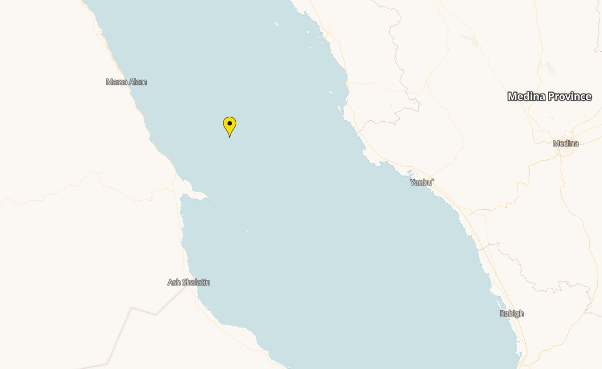 d_viekass's tweet photo. #CSG8 #USSHarrySTruman #CVN75 along with Ticonderoga Class Cruiser &amp; Arleigh Burke class DDG operating in #RedSea on 11 Jan 25:08:24:01 UTC. Loc:24.531,36.00 ~ 115 nm Northwest of #Yanbu. 📸#Sentinel2 🛰️. @MT_Anderson @Moochikal @raje271065 @BerrySuraj @geethashok @AllSourceA https://t.co/VTHhRnLJLn