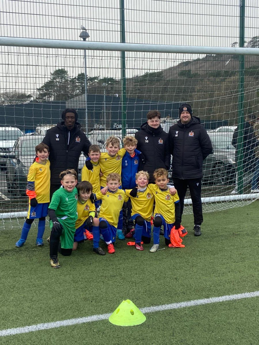 Congratulations to our U9’s who today won their respective age group at the <a href="/FAWPathway/">FAW Player Pathway</a> National Academi Tournament <a href="/LlanelliReds/">Llanelli Town AFC</a>! 🙌🏼

Thank you to everyone <a href="/LlanelliReds/">Llanelli Town AFC</a> for hosting &amp; to the <a href="/FAWPathway/">FAW Player Pathway</a> for organising the event 🤝🏴󠁧󠁢󠁷󠁬󠁳󠁿

<a href="/BarryTownUnited/">Barry Town United</a> 💛💙
