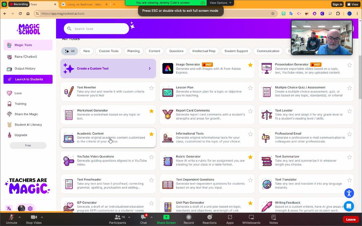 Presented 3 fun sessions at #KEDCEdTech with <a href="/warriorman263/">warriorman</a> 
1. Soundtrap and suno
2. Interactive digital hubs
3. Magic school. 
Thankful for <a href="/KedcARTS/">RENAISSANCE Grant</a> for the wonderful opportunity!