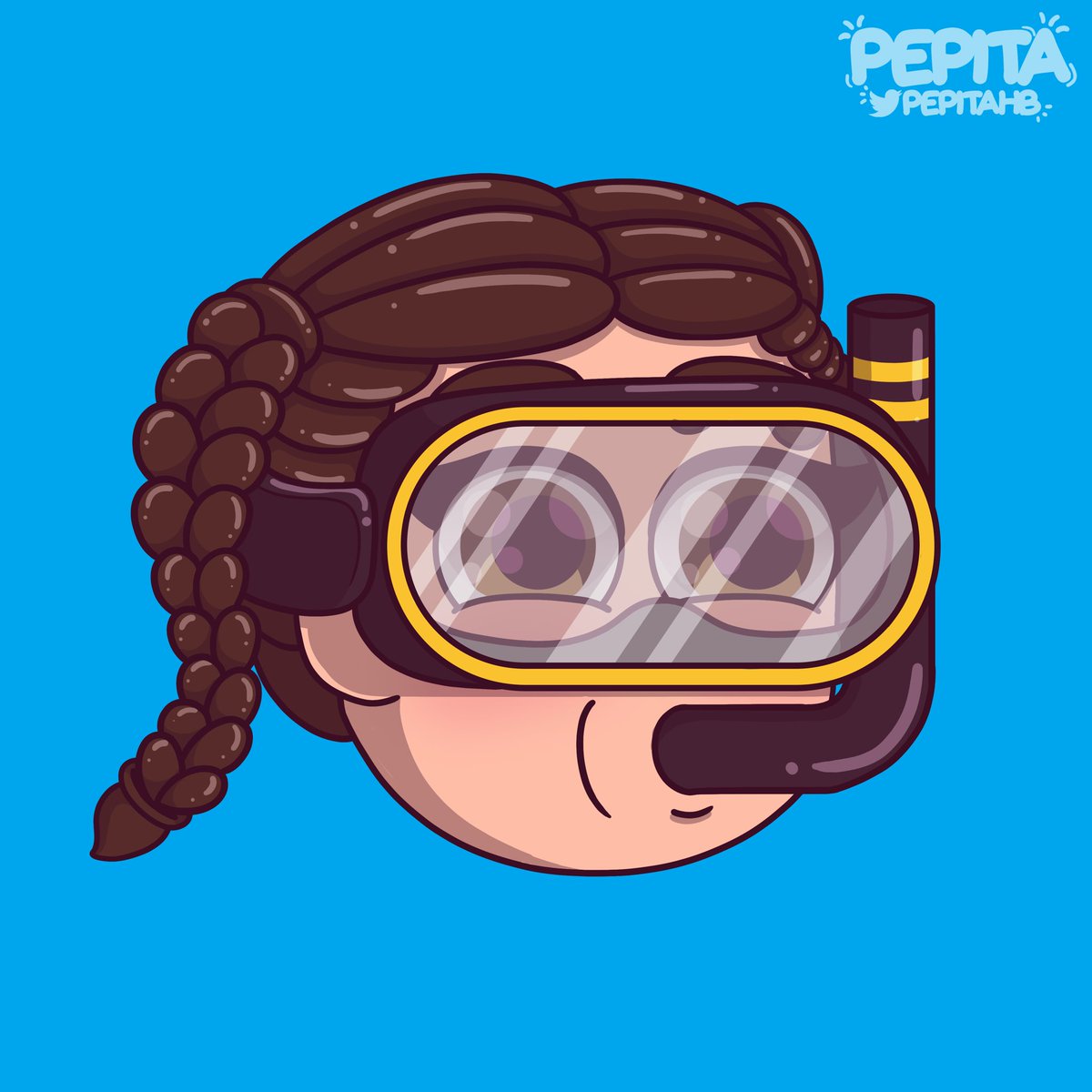 Arte belíssima da minha amiga <a href="/pepitahb/">PEPITA</a>, ficou incrível !! 🫶