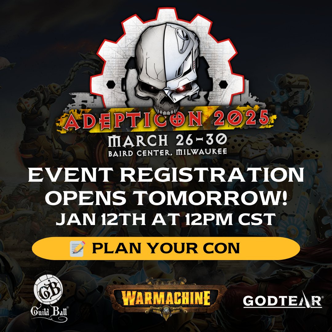 AdeptiCon 2025 is calling 📣
Event registration opens TOMORROW, so you can lock in your events!

If you haven't already, you can check out the preview here to start planning your con: bit.ly/4fhpJxr

#AdpetiCon