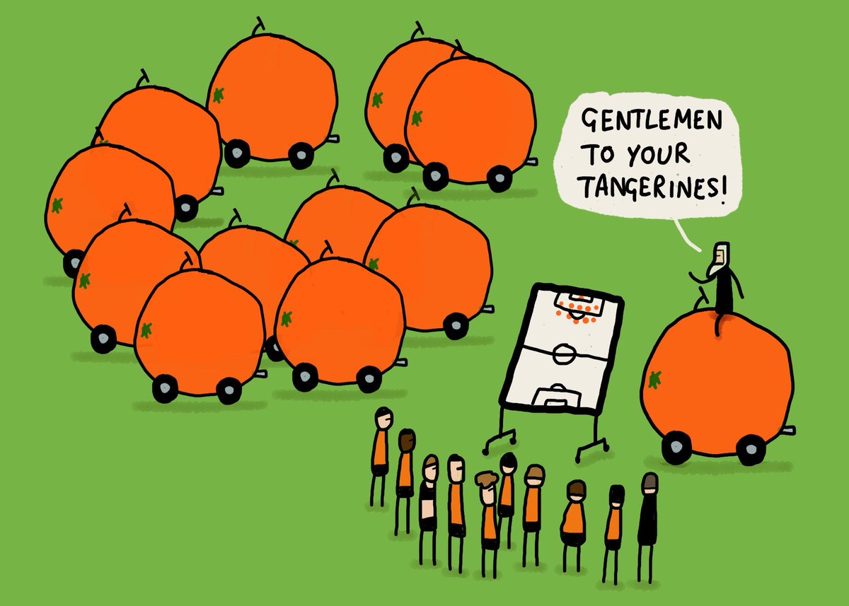 The Tangerine Bandwagon motors on.