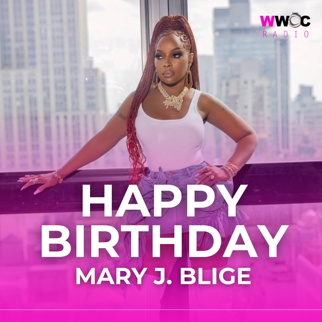 WwocRadio's tweet photo. πβ¨ Happy Birthday to the Queen of Hip-Hop Soul, Mary J. Blige! ππΆ
Your music has been the soundtrack to our lives. Cheers to another year of greatness! π₯π
#happybirthday #newmusic #hiphop #randb #celebration #morelife #wwoc #wwocradio #maryjblige https://t.co/cvUYa3hEzN
