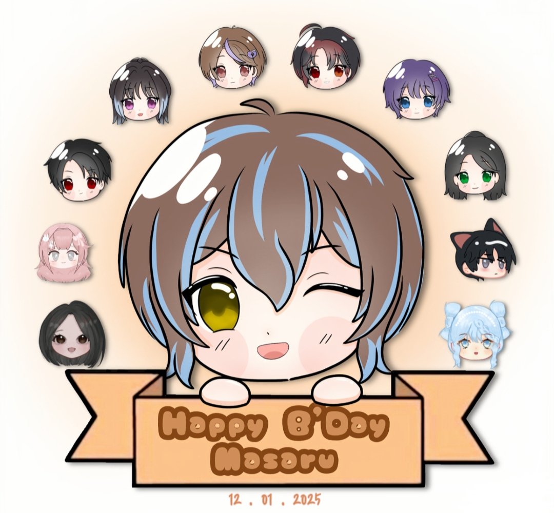 oniijunn's tweet image. today, 11-01-2025 |
on this special day, we ROYAARU will never forget &amp;amp; will celebrate with great happiness on this special day @masaru_hikaru. Happy Birthday to you-! wish you all the best, ateengg &amp;lt;3
#masartru 🎂🎊