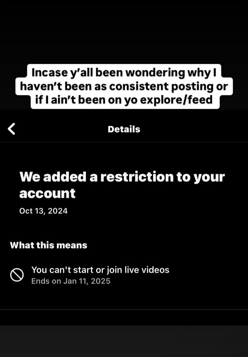 Boleyy_'s tweet photo. Man why IG playin wit me like this 😡 https://t.co/1N2gPzpoIS