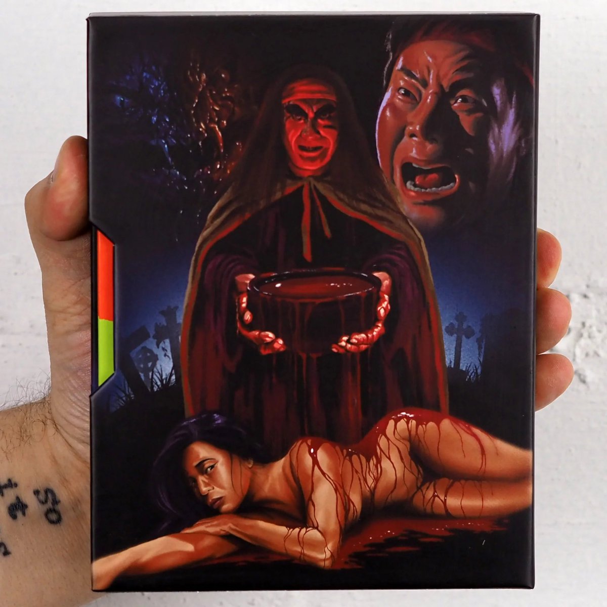 Vinegar Syndrome (@vinegarsyndrome) on Twitter photo A Golden Harvest double feature that skillfully intertwines horror, action, fantasy and jaw-dropping weirdness: THE SEVENTH CURSE + WITCH FROM NEPAL. Pre-order the limited edition Blu-ray set with slipcase + slipcover combo (designed by <a href="/JJwHarrison/">JJ Harrison</a>) at VinegarSyndrome.com š„ A Golden Harvest double feature that skillfully intertwines horror, action, fantasy and jaw-dropping weirdness: THE SEVENTH CURSE + WITCH FROM NEPAL. Pre-order the limited edition Blu-ray set with slipcase + slipcover combo (designed by <a href="/JJwHarrison/">JJ Harrison</a>) at VinegarSyndrome.com š„