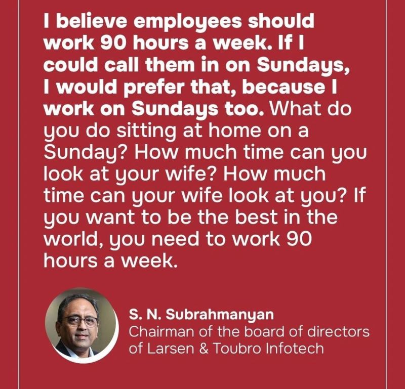 DrGarimaK_1's tweet photo. Exhausted minds = Poor decisions
Burned-out teams = High staff turnover
No work-life balance = Lost innovation
Success isn't built on breaking people. It's built on empowering them.
#rested #90hourWeek #90hours #Workers #ProductiveDay #LarsenandTourbo #workweek #WorkLifeBalance https://t.co/EkrmILY0M3
