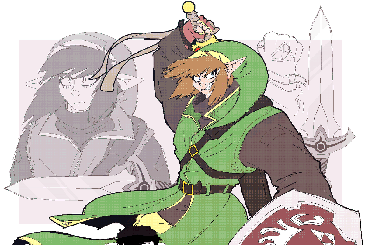 CCCCrocoCCCCat's tweet photo. the zelda of legends https://t.co/dH79FV9nuw