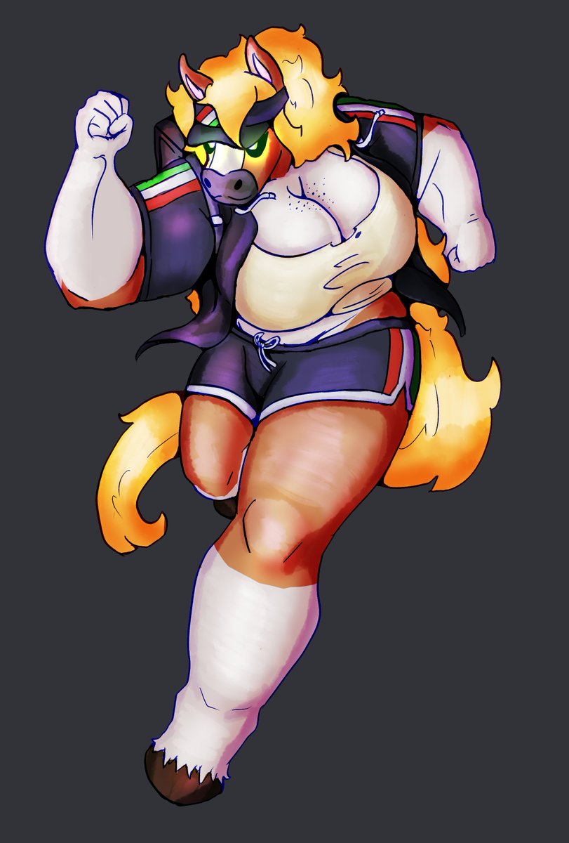 Su1tcas3's tweet image. Recent commission for @OozeHorse 
Thank you for the support!

#furryarts