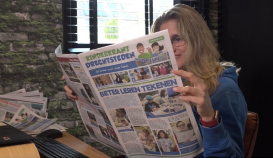 Ja, uiteraard vertel ik graag wat over Kinderkrant Drechtsteden 😊 
Dus kwam RTV Dordrecht vorige week langs. 😃

rtvdordrecht.nl/nieuws/streek/…