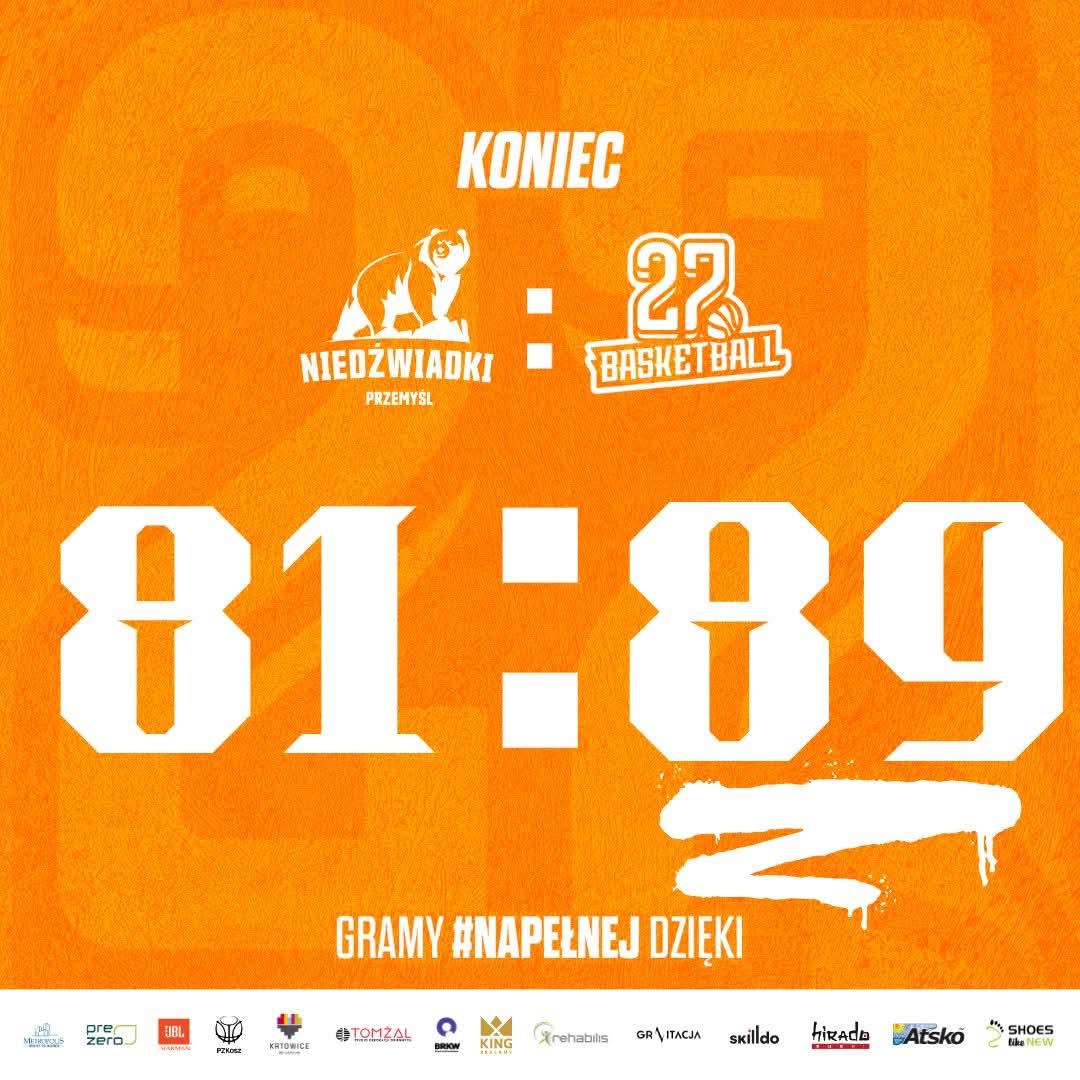 27Katowice's tweet photo. 𝗡𝗜𝗘𝗗Ź𝗪𝗜𝗔𝗗𝗞𝗜 𝗣𝗢𝗞𝗢𝗡𝗔𝗡𝗘 ⚔️🐻 https://t.co/ZT6aK4Vpkq