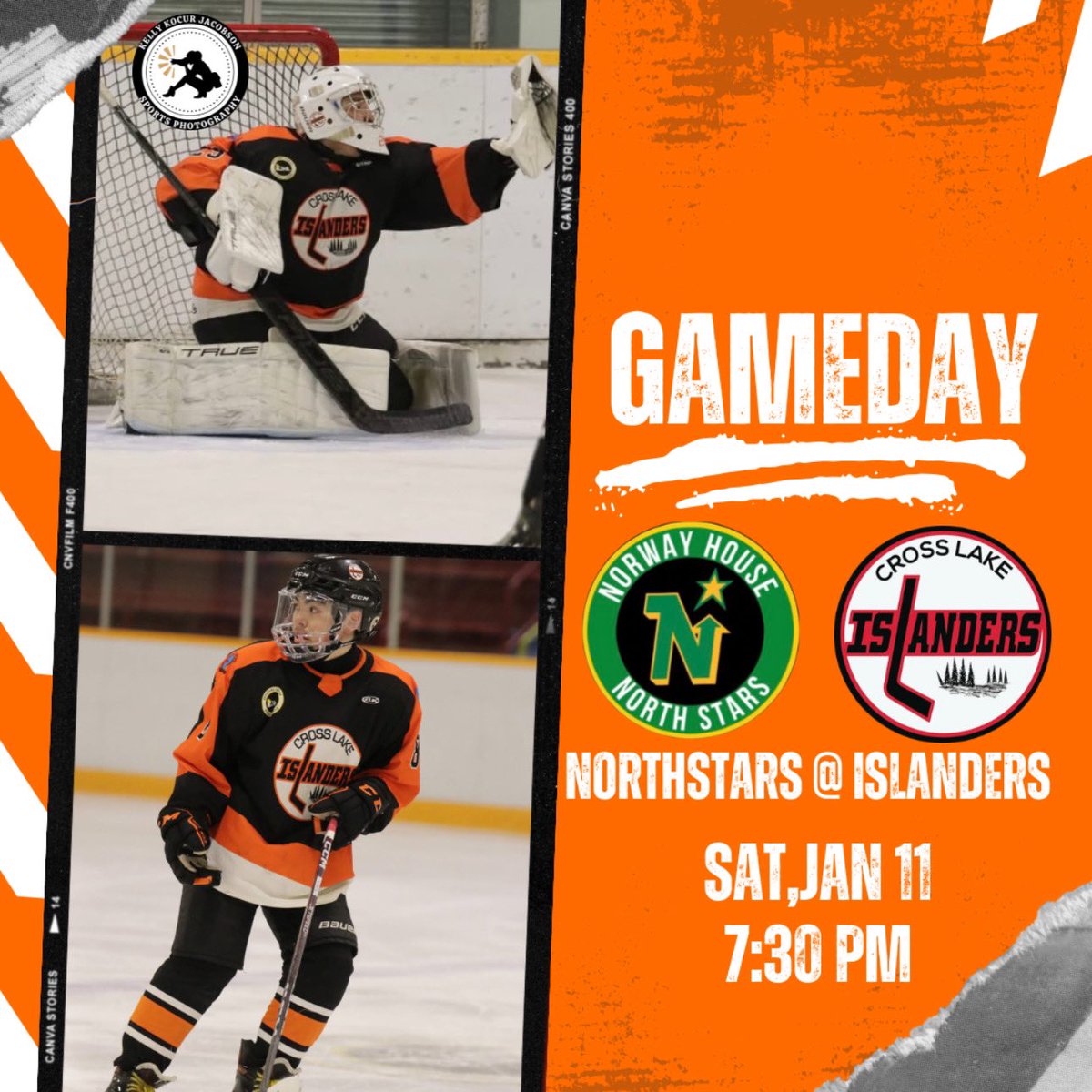 Up Against The Northstars😤

🆚: Nwh Northstars
🗓: Saturday,January 11
⏰: 7:30 Pm
📍: Cross Lake Sports Complex 
📺: Watch Here On Our Facebook Live
🎟 Ages 17 + $5 Ages 18 + $10, Ages 5 &amp; Elders Free