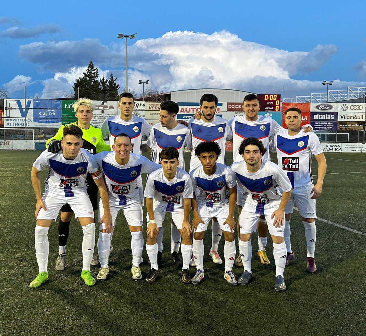 ⚽️ ¡¡COMIENZA EL PARTIDO entre el <a href="/AtleticVila/">Atlètic Vilafranca</a> y el #PrimerEquipo!! 👏🏻

#1cat3 #AtVilafrancaSani
#YoSoyDelSani 💙