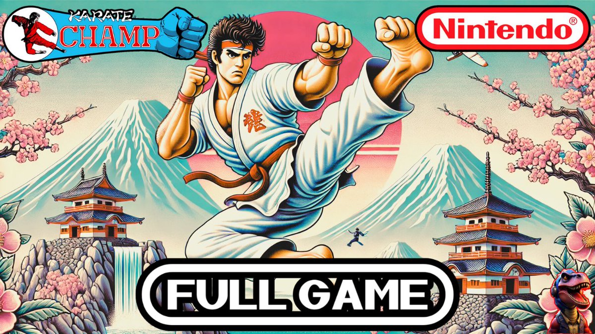 InfiniteGamingR's tweet photo. 🥋✨ Who remembers this classic? Karate Champ (1986) on the NES was one of the first games to bring the excitement of martial arts tournaments to our screens! 🎮

🎥 https://t.co/0rkQoPsugv

#RetroGaming #KarateChamp #NESGames #ClassicGames #GamingNostalgia #Longplay https://t.co/qSZAdbE7UM