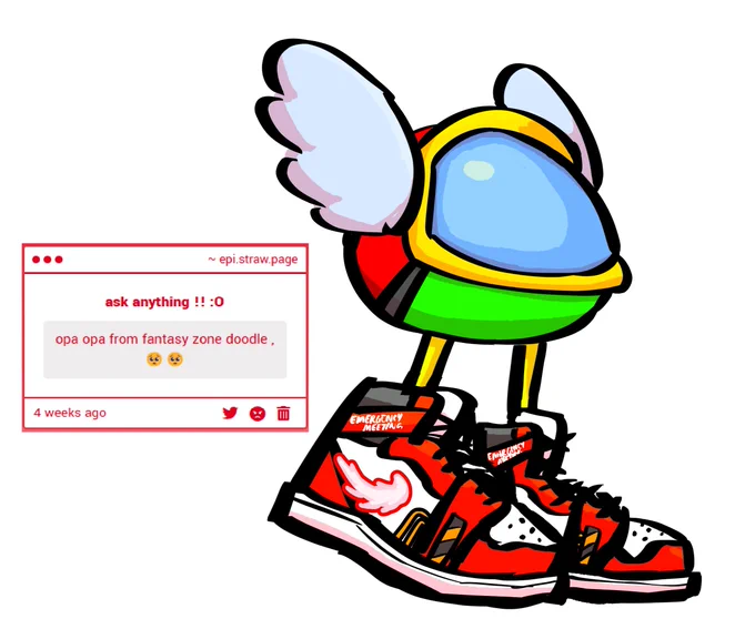 there's a classic sega fan among us
