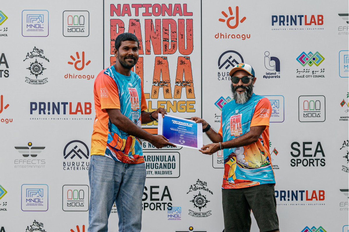 MBBAmv's tweet photo. Thank you to the dedicated officials of the 2024 Maldives National Bodyboarding League, including the judges, beach marshals, ground staff, and creative teams, for their hard work and commitment throughout the season.
📷 @ramonkamaldeen
#MNBL #MBBA #Bodyboarding #Maldives https://t.co/SlOaj8Zb9v