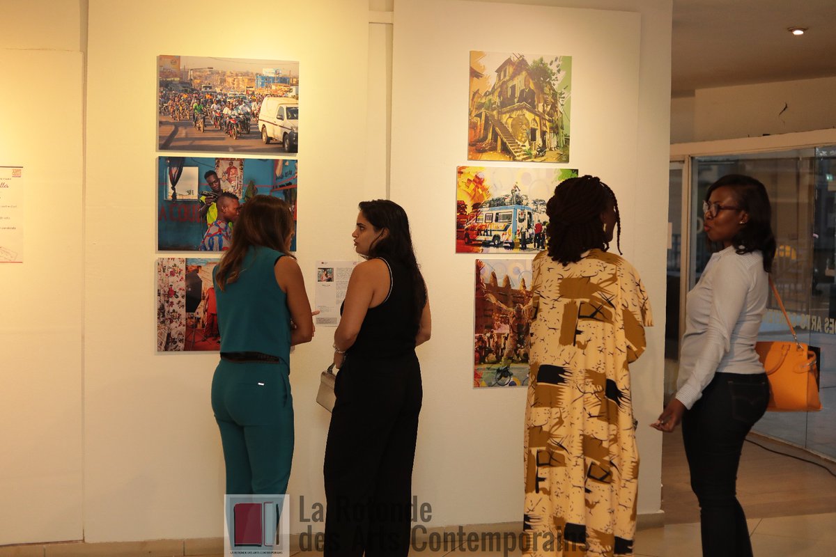 Vernissage du Concours d'Arts Visuels 4ème édition en images. 
#art #CIV225 #cotedivoire