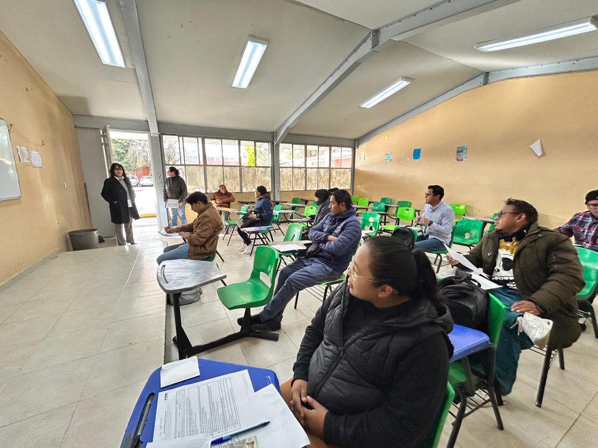 ramiro_mg's tweet photo. Hoy examen, parte del proceso de reclutamiento de supervisores y capacitadores electorales.
¿Qué lo justifica? Mejora la calidad en la selección de talento, reduce costos asociados a la mala contratación y, cumple normativas y prácticas éticas.
Aquí el 40, 26 y 23 CD @INEedomex https://t.co/1g73Sy50es