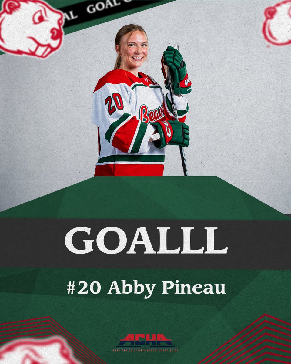 MSUBeaversWHKY's tweet photo. 🚨GOALLL🚨
Scoring | #20 Abby Pineau
Assist | #14 Tallman

🦫: 2
🐶: 1
Period 3 | 7:32
#BuildTheDam | #OneTeam https://t.co/q5PDKiOYzt
