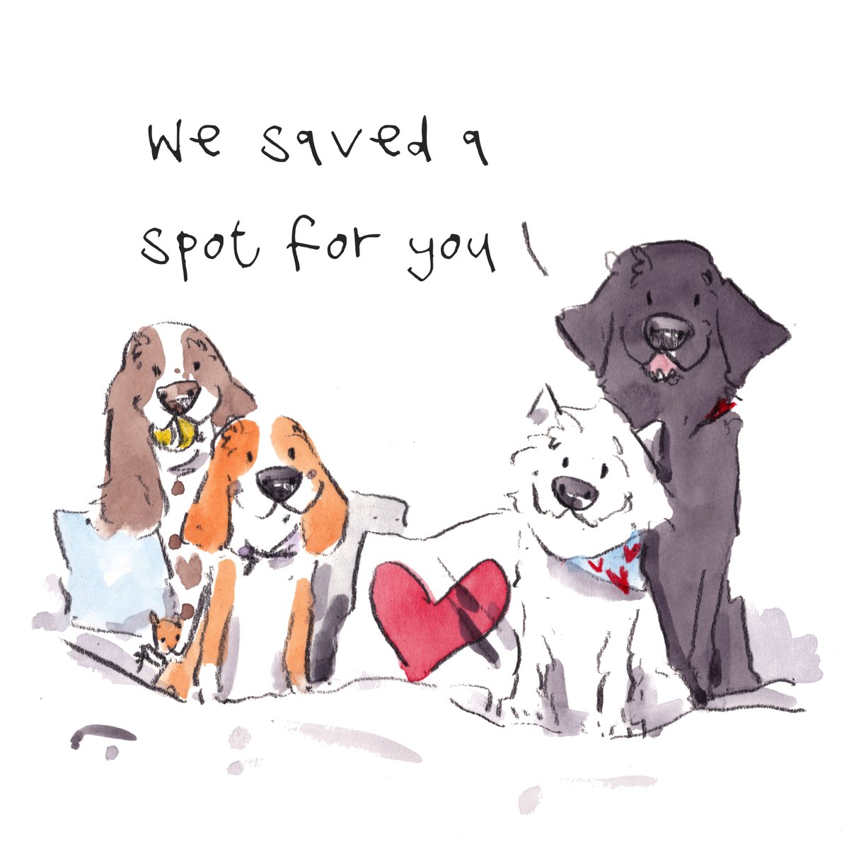 iaindwelch's tweet photo. Good night, lovely people and lovely dogs.
The team saved a spot for you.
Sleep well and sweet dreams.
I am wishing you the very best.
#hoorayfordogs #springer #beagle #westie #labrador #redsquirrel https://t.co/d8muPoUnRH