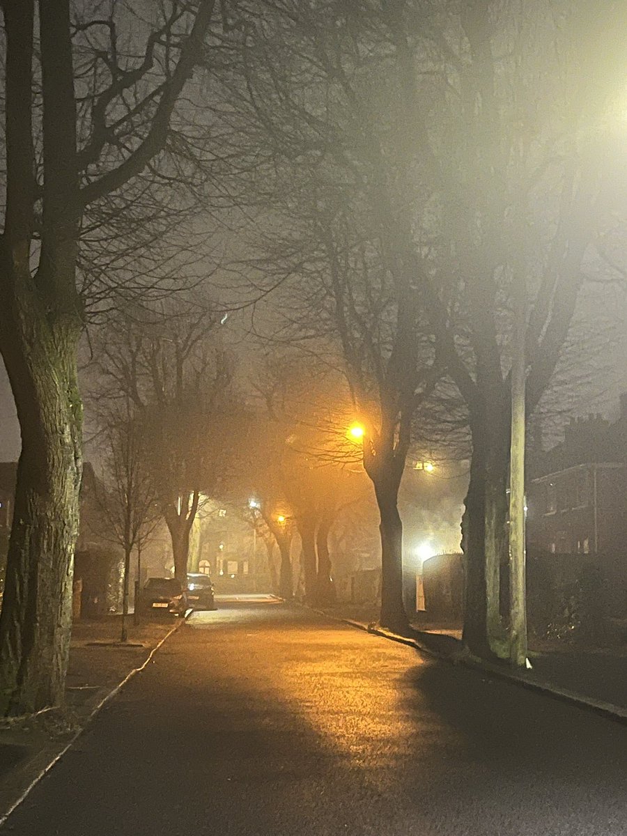 Tonight’s walk home