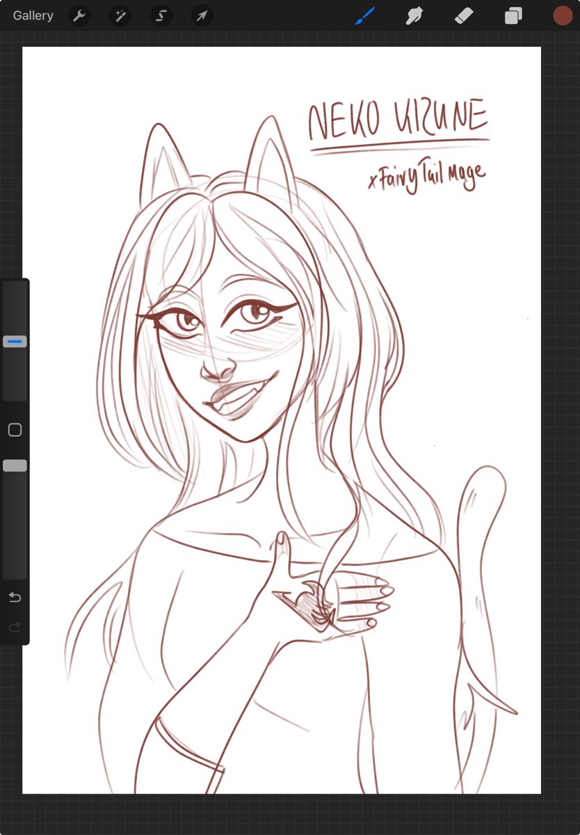 who here is vibing with fairy tail ..... 👀 who wants to know more about my girl neko ...... i'm begging ........ 🥺