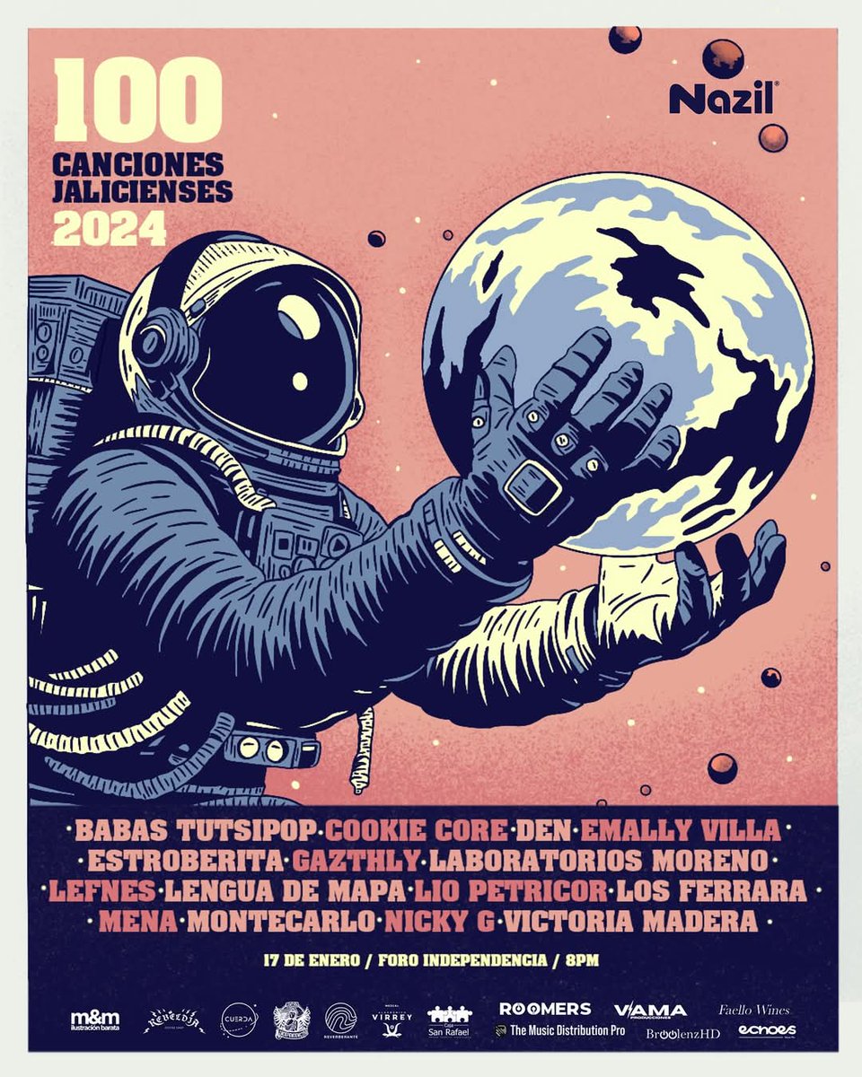 ¿Ya estás listo para la fiesta de <a href="/cien_jalisco/">CIEN</a>? Celebra la música del 2024 de la escena de Jalisco

La cita es el próximo viernes 17 de enero a las 08:00 pm desde el <a href="/foindependencia/">Foro Independencia</a>