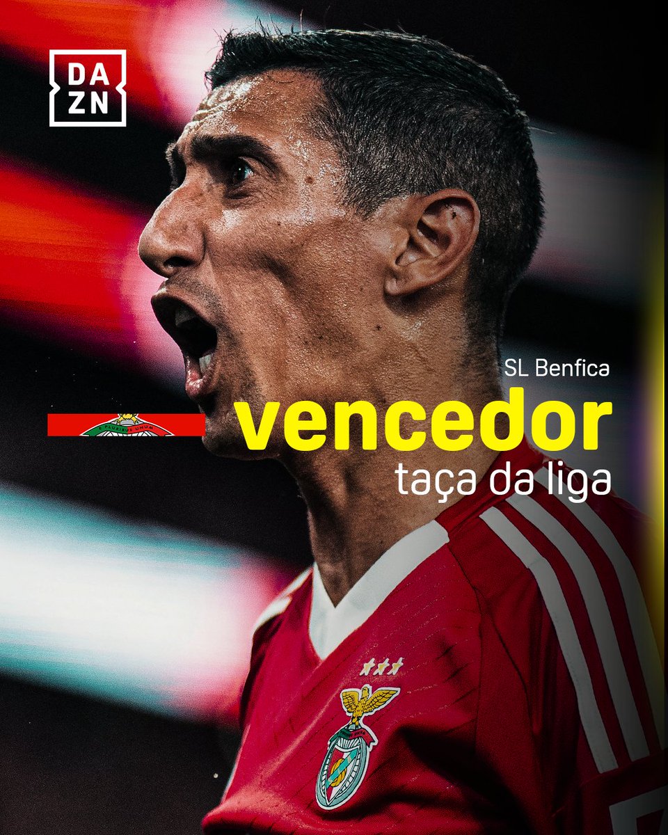 Parabéns pela conquista da Taça da Liga, <a href="/SLBenfica/">SL Benfica</a> 🏆